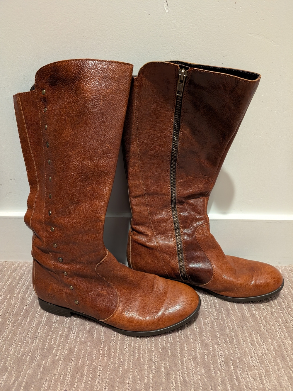 Women's Born Tall Brown Boots